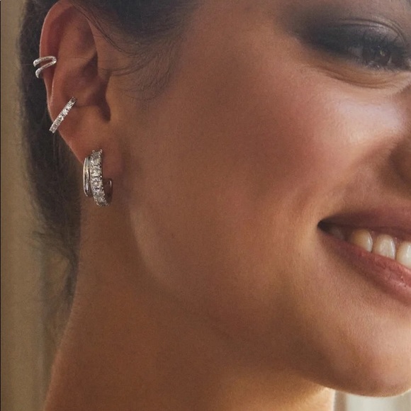 Kendra Scott silver Livy earrings - Picture 3 of 9